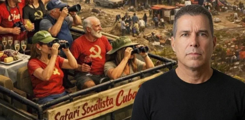Crítica a la incoherencia política y el "turismo ideológico" en Cuba.